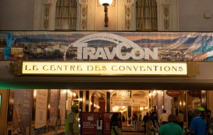 Sign that says TravCon